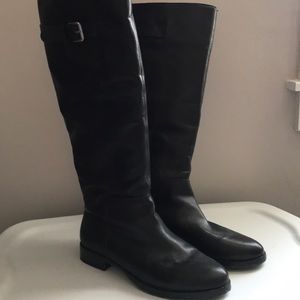 Black Lesther Riding Boots